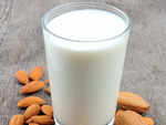 Almond milk for dairy milk