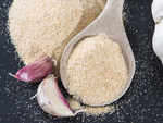 Garlic powder for salt