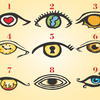 Choose an eye and it will reveal your TRUE personality!