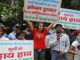Protest march at Jantar Mantar