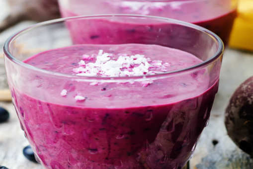 Blueberry Coconut Smoothie