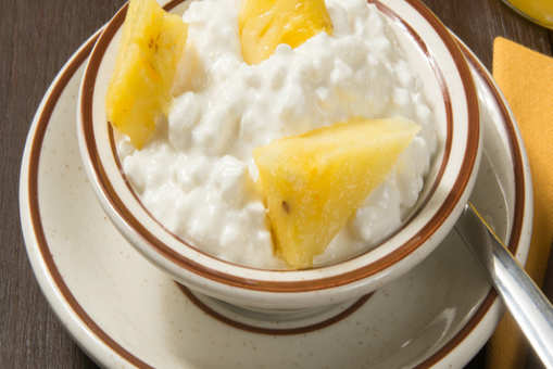 Pineapple and Cottage Cheese Bowl