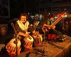 Bickram Ghosh performs in the city