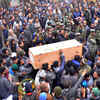 Funeral of Armymen killed in J&K