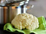 Dumping broccoli and cauliflower stem