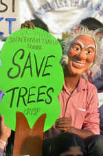 In Pics: Citizens protest the proposed amendment to the Karnataka Preservation of Trees Act