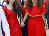 Priya Prakash Varrier attends a flower show