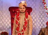 Sahibzadi Nidad Karamath and Shahrukh Khan Pathan’s wedding reception