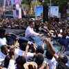 Kamal Haasan greets people in Ramanathapuram
