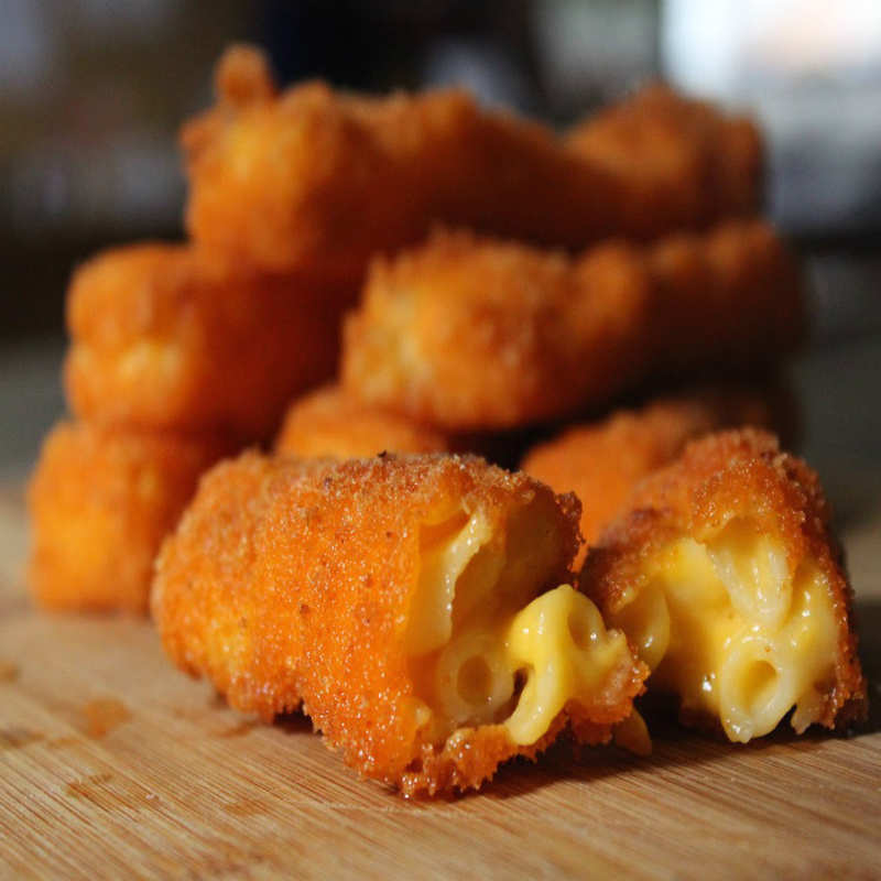 Mac and Cheese Finger Recipe: How to Make Mac and Cheese Finger Recipe |  Homemade Mac and Cheese Finger Recipe