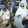Veteran film actress Rekha visits Anil
Kapoor's house in Mumbai