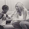 Mother and son
