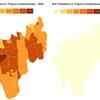 BJP voteshare in Tripura contituencies