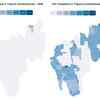 INC voteshare in Tripura contituencies