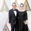 Best Actor in a Leading Role nominee Gary Oldman for 'Darkest Hour' arrives the 90th Annual Academy Awards.