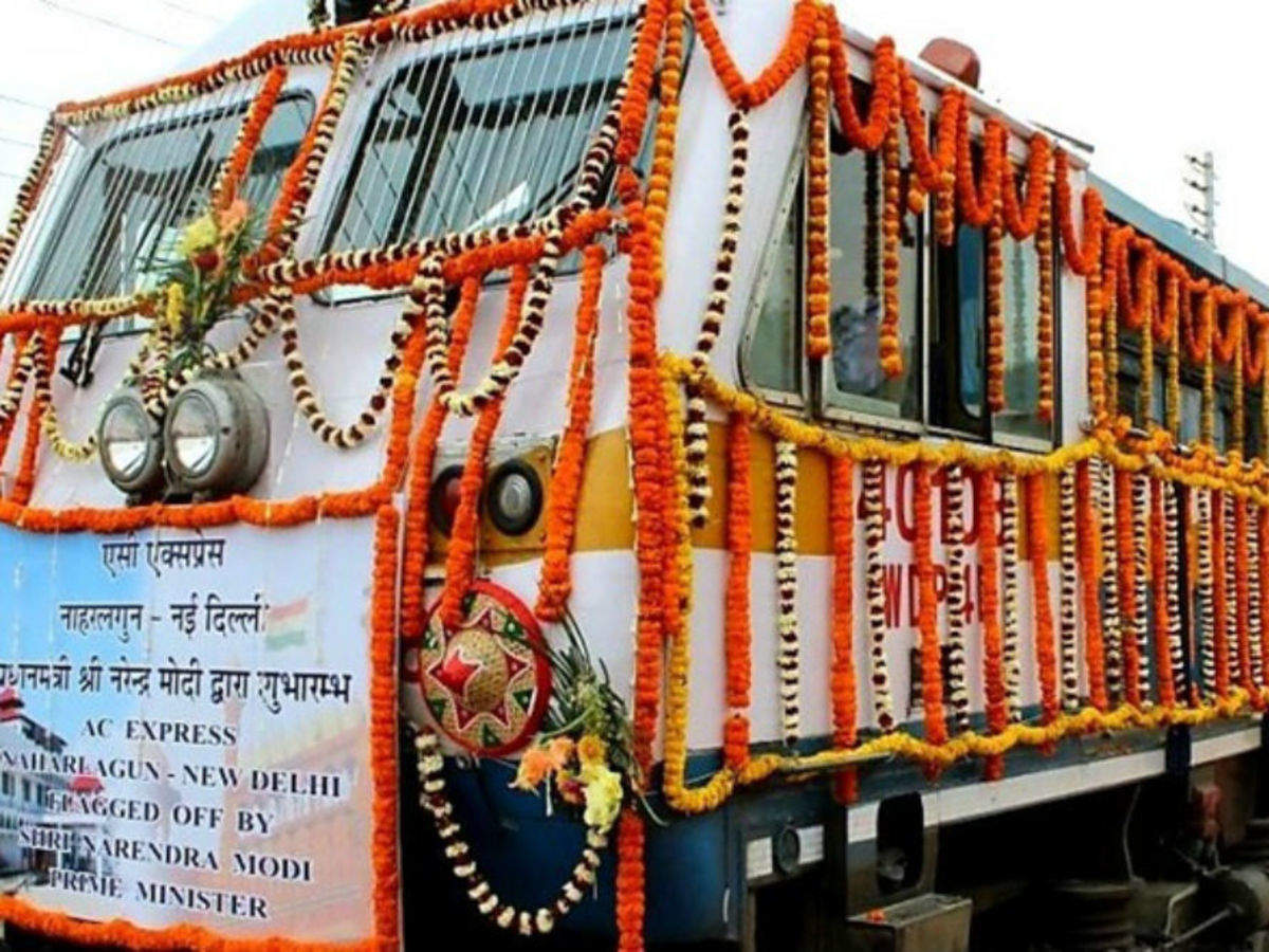 Indian Railways introduces Arunachal Express AC from North East to New  Delhi | Times of India Travel