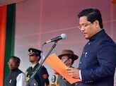 Conrad Sangma takes oath as Meghalaya CM