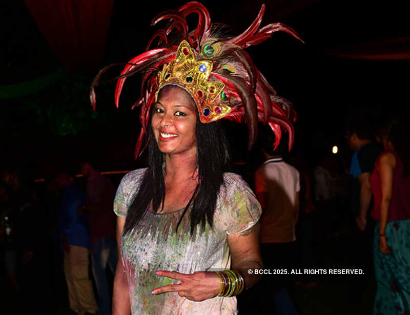Holi festivities in the city