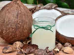 Consuming excess coconut oil