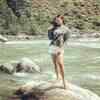 Barkha poses in the lap of nature