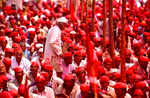 In Pics: Maharashtra Farmers' end long protest march in Mumbai