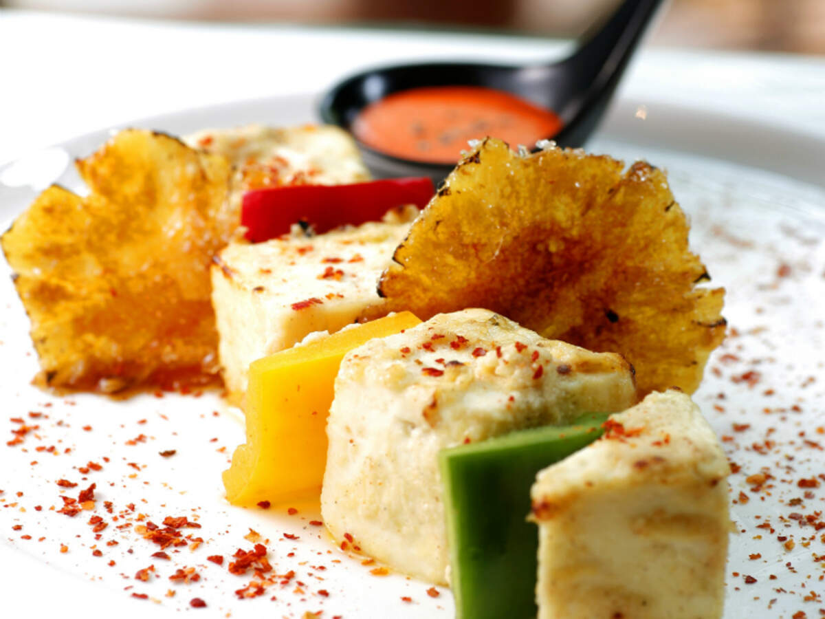 Paneer Ananas Tikka Recipe