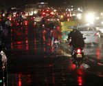 ​Sudden showers affect road traffic in Bengaluru
