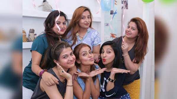 Vividha's fun bachelorette party