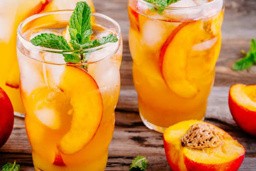 Peach and Ginger Cooler