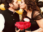 Tanaaz Irani shares a PDA moment with hubby Bhakhtyar