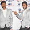 Marvelling his wax statue