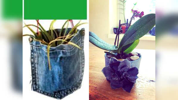 BACK POCKET HANGING PLANTERS