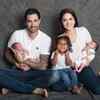 Sunny, Nisha and Daniel welcome twins
