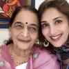 Madhuri with her "mom", her "inspiration"