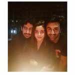 ​​Alia Bhatt shares picture with Ranbir Kapoor, Ayan Mukherjee