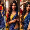Sultry in a saree