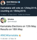 How did these Congress, BJP leaders know election dates before the EC?