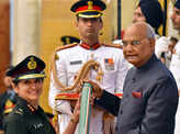 President Ram Nath Kovind presents Gallantry Awards