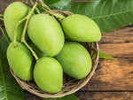 ​Raw mangoes