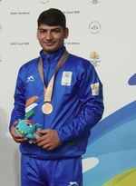 Silver and Bronze in 10m, 50m men's air rifle event respectively