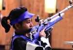 Silver in 10m women's air rifle event