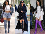 You will want every pair from Kylie Jenner’s tall boots collection for your self