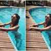 Kishwer Merchantt's love for white bikini continues as she sports another one