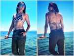 Surveen Chawla sizzles in this backless bikini top