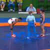 Women's Freestyle 62 kg Nordic System - Sakshi vs Adeniyi 2-2 after first period