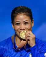Mary Kom wins gold medal in boxing at Commonwealth Games