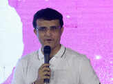Sourav Ganguly at a launch event