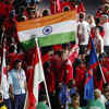 Look who are here at the Carrara Stadium - the Indian contingent