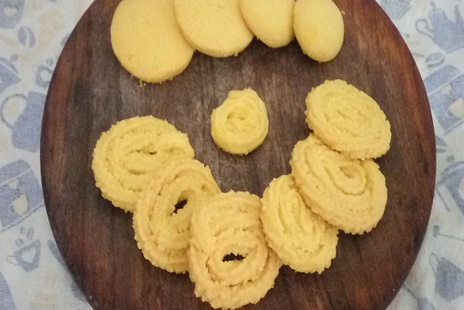 Eggless Karachi Cookies Without Oven