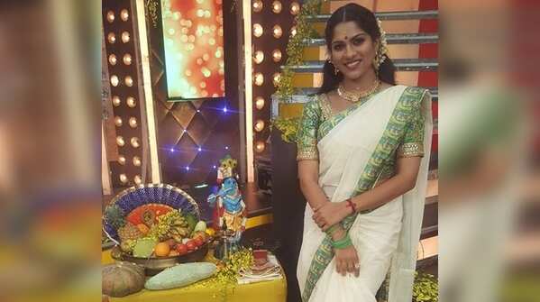 Swasika with Vishu Kani